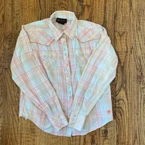 ARIAT Pearl Snap Woman’s Size M